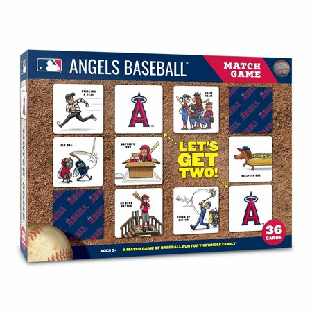 YOUTHEFAN MLB Los Angeles Angels Licensed Memory Match Game 2500751